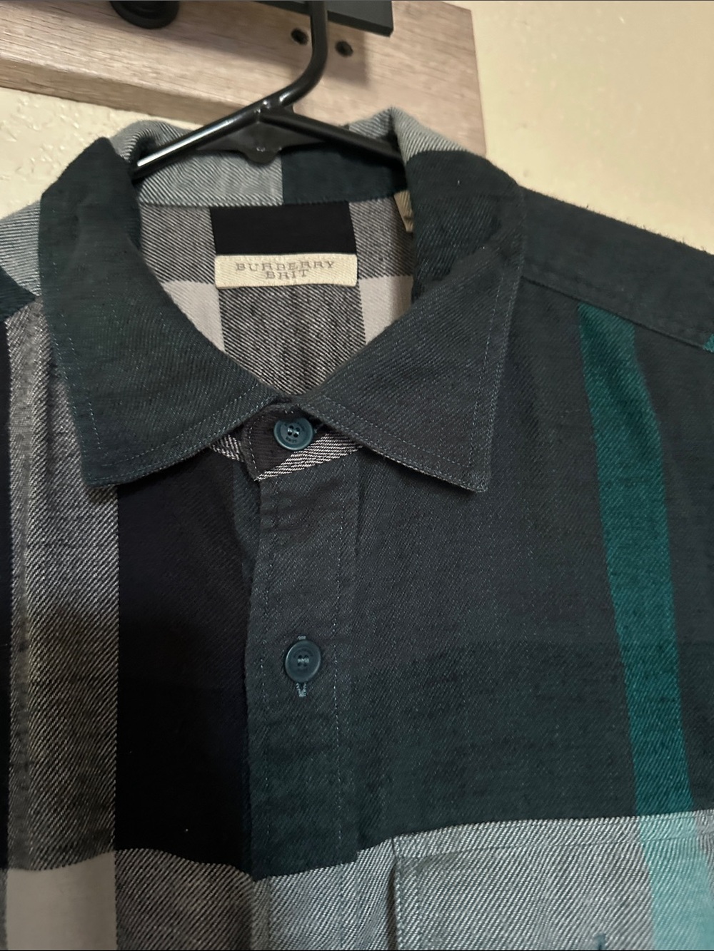 Burberry Brit exploded check flannel